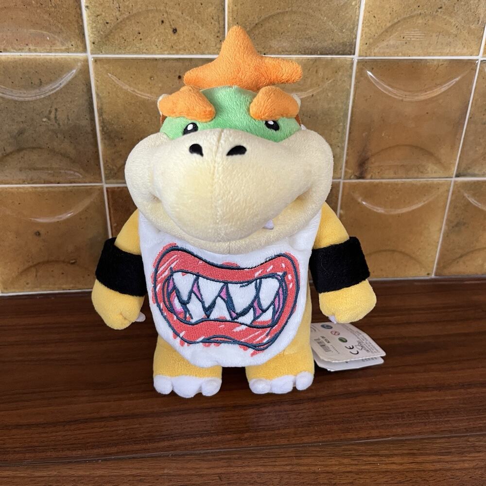 Super Mario Bowser Jr Plush All Star Collection Nintendo Figure